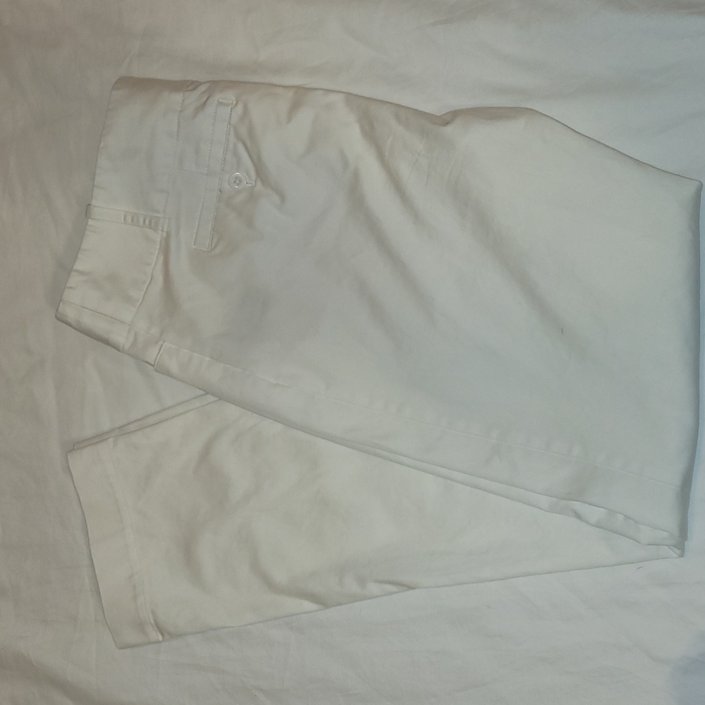 Nicole by Nicole MillerWhite Crop pants size 10 - Picture 5 of 7